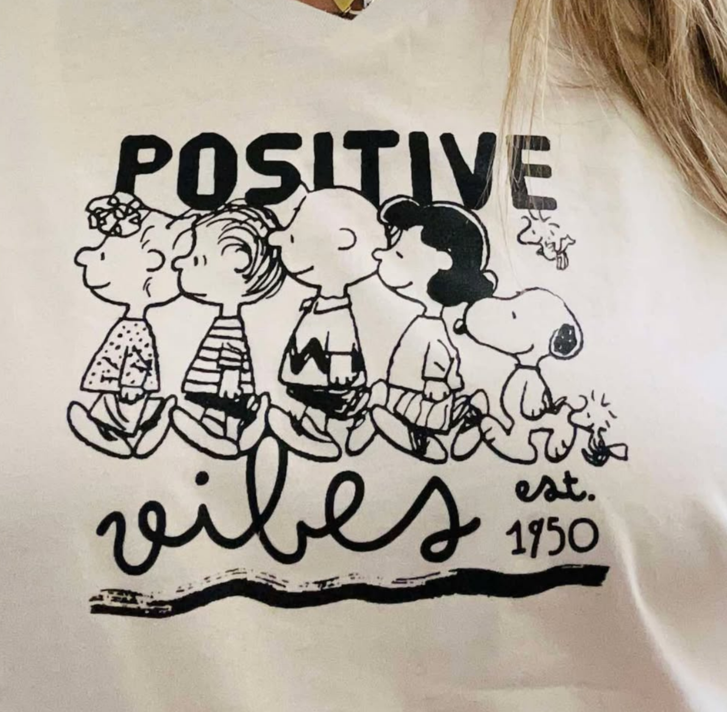 Peanuts - Positive Vibes Shirt