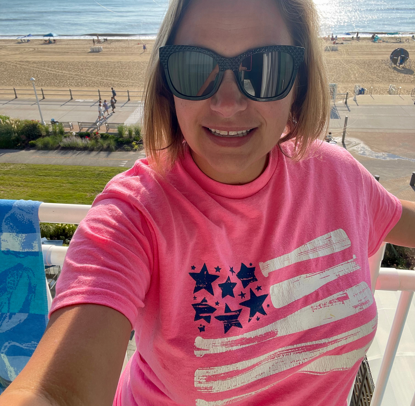 Baseball Flag Shirt