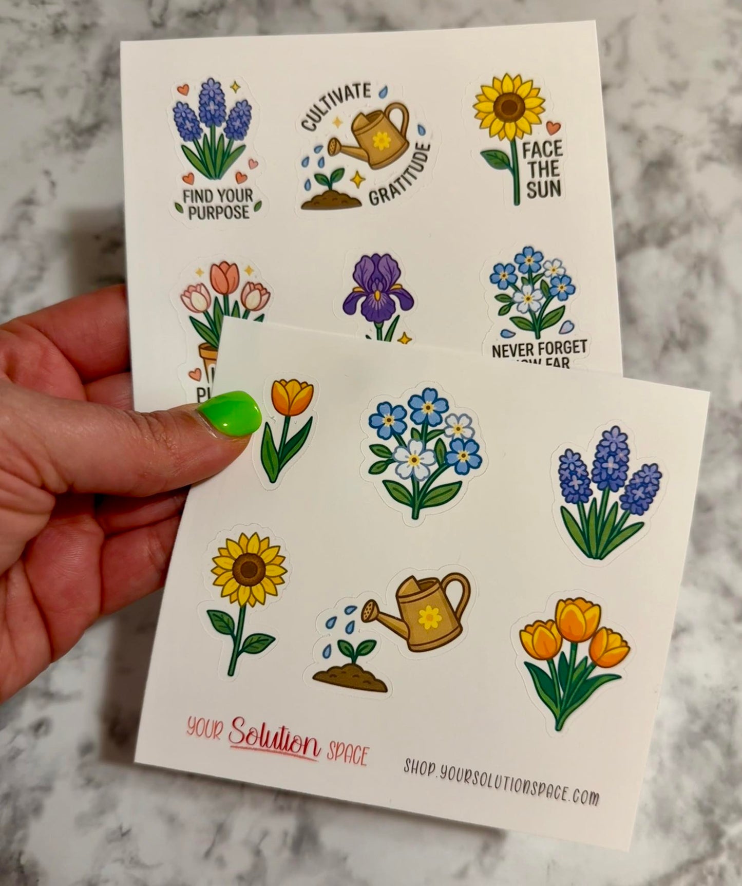 Bloom & Grow Stickers