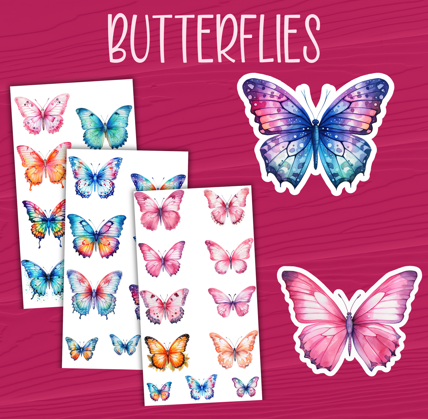 Butterfly Stickers