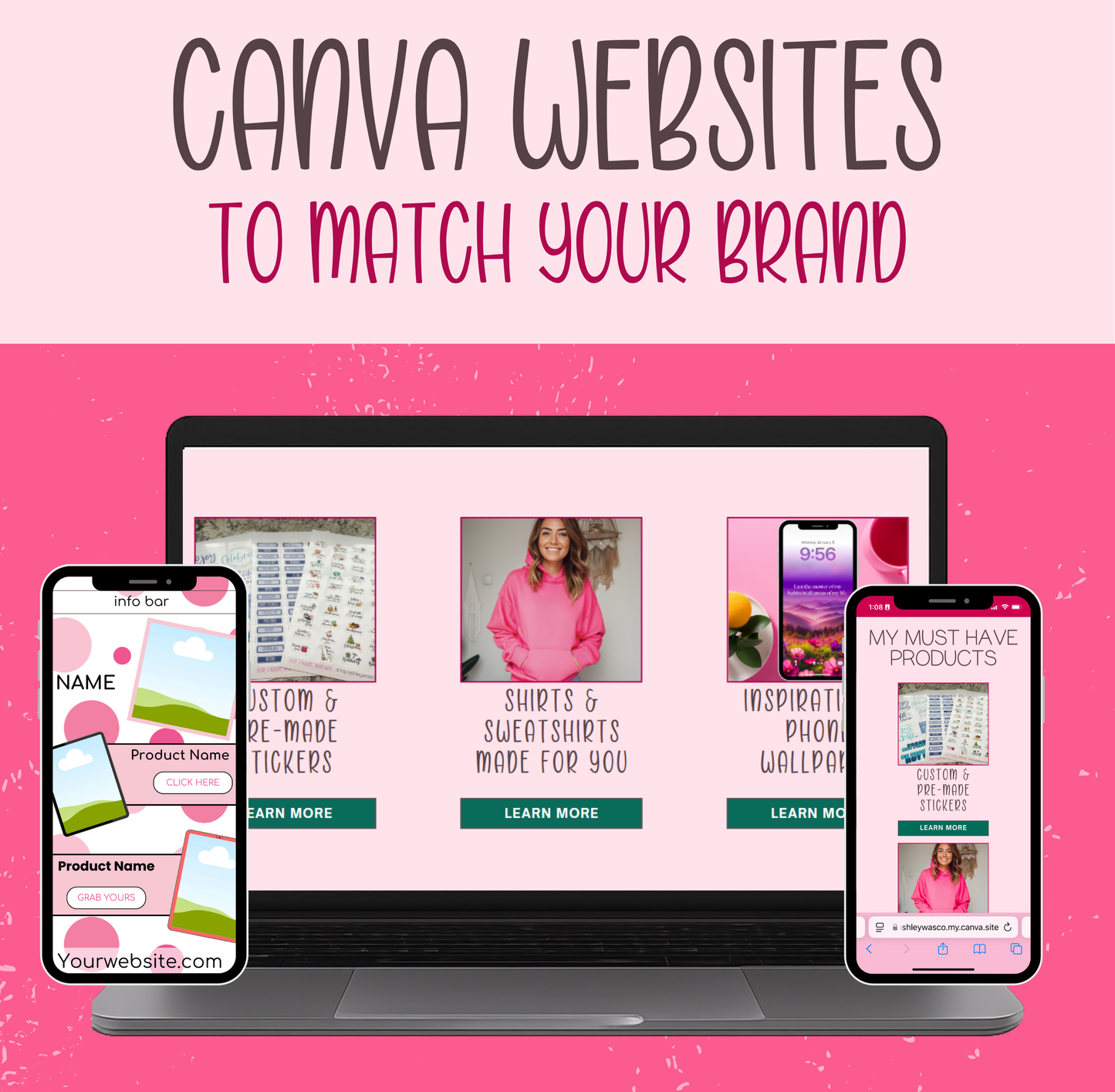Canva Website Your Way