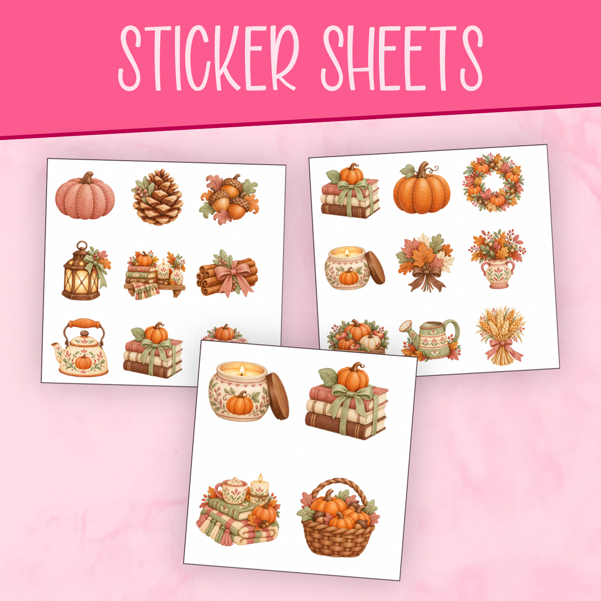Cozy Fall Stickers