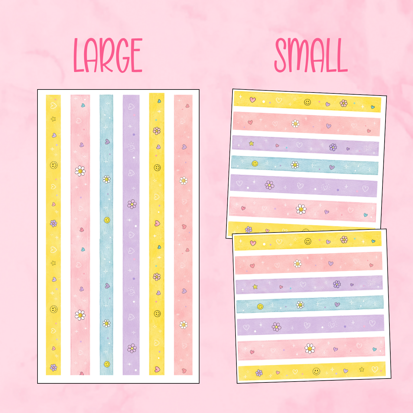 Happy Day Washi Stickers