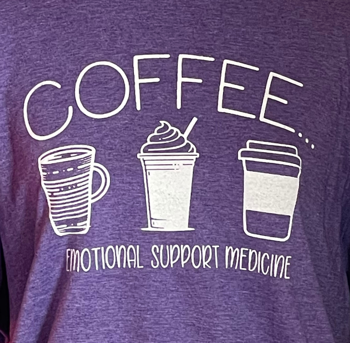 Coffee, Emotional Support Medicine Shirt