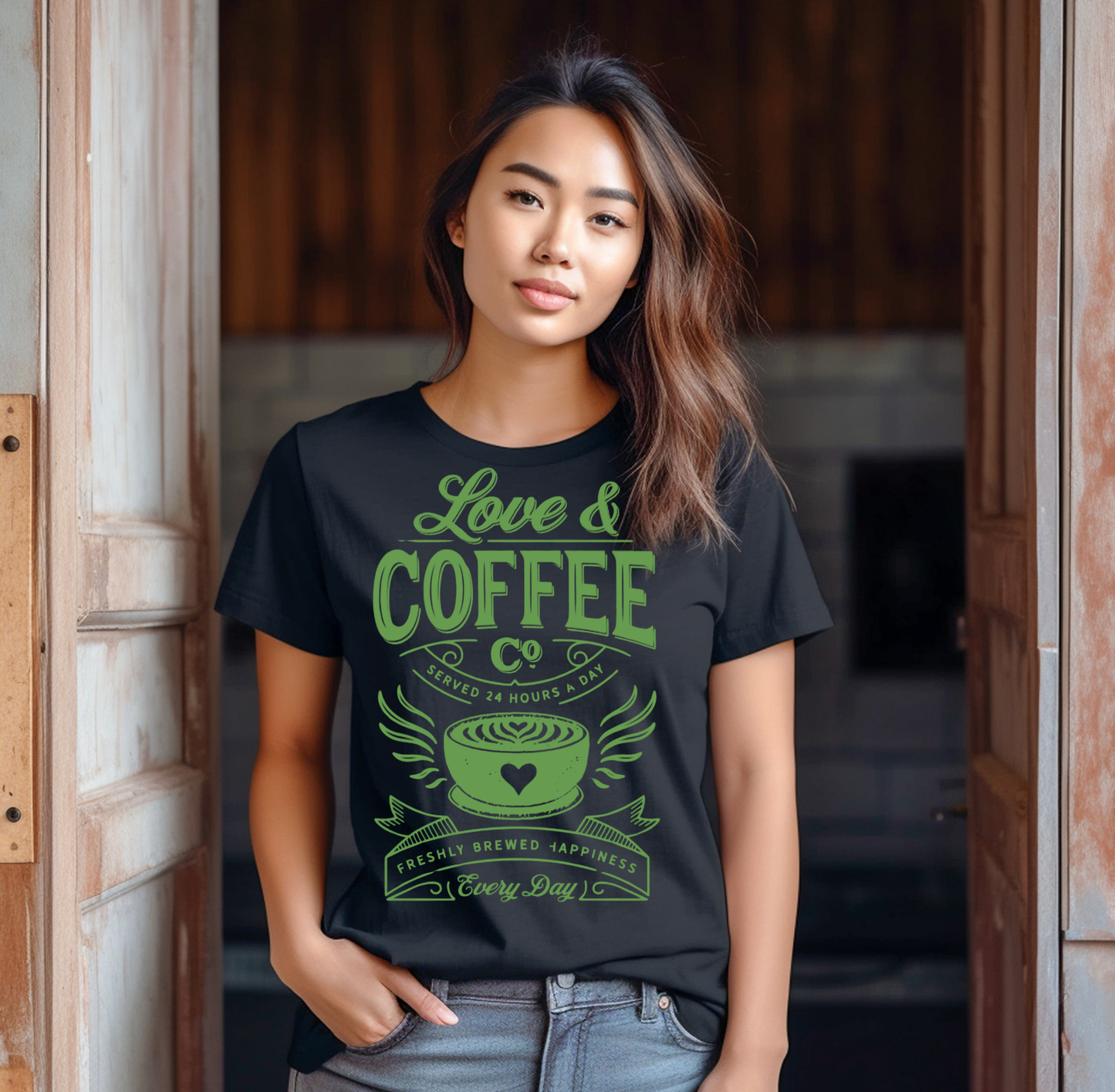 Love & Coffee Co Shirt