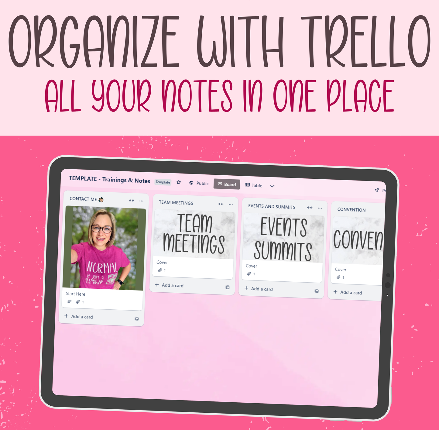 Organize Your Trainings & Notes with Trello