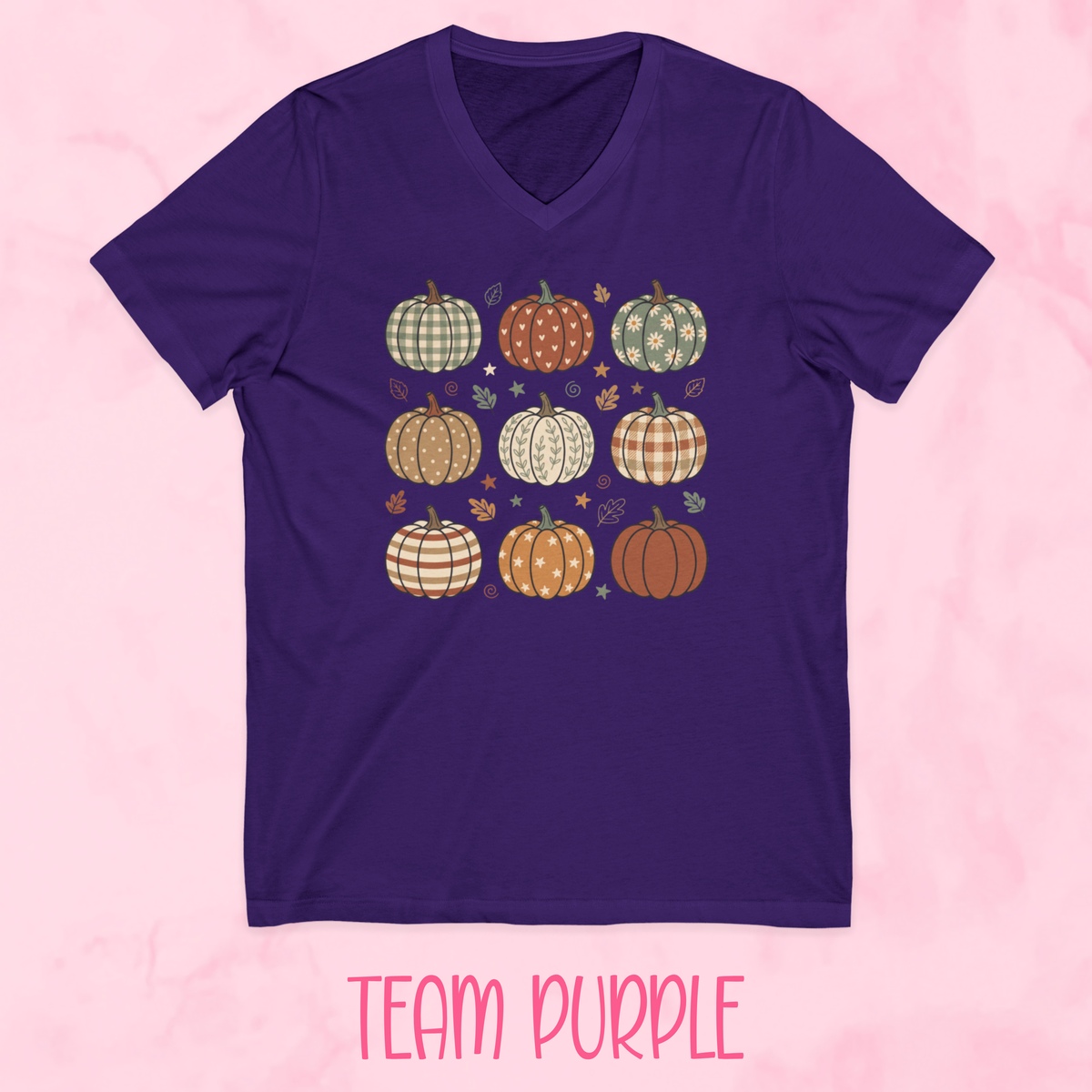 Patterned Pumpkin Shirt