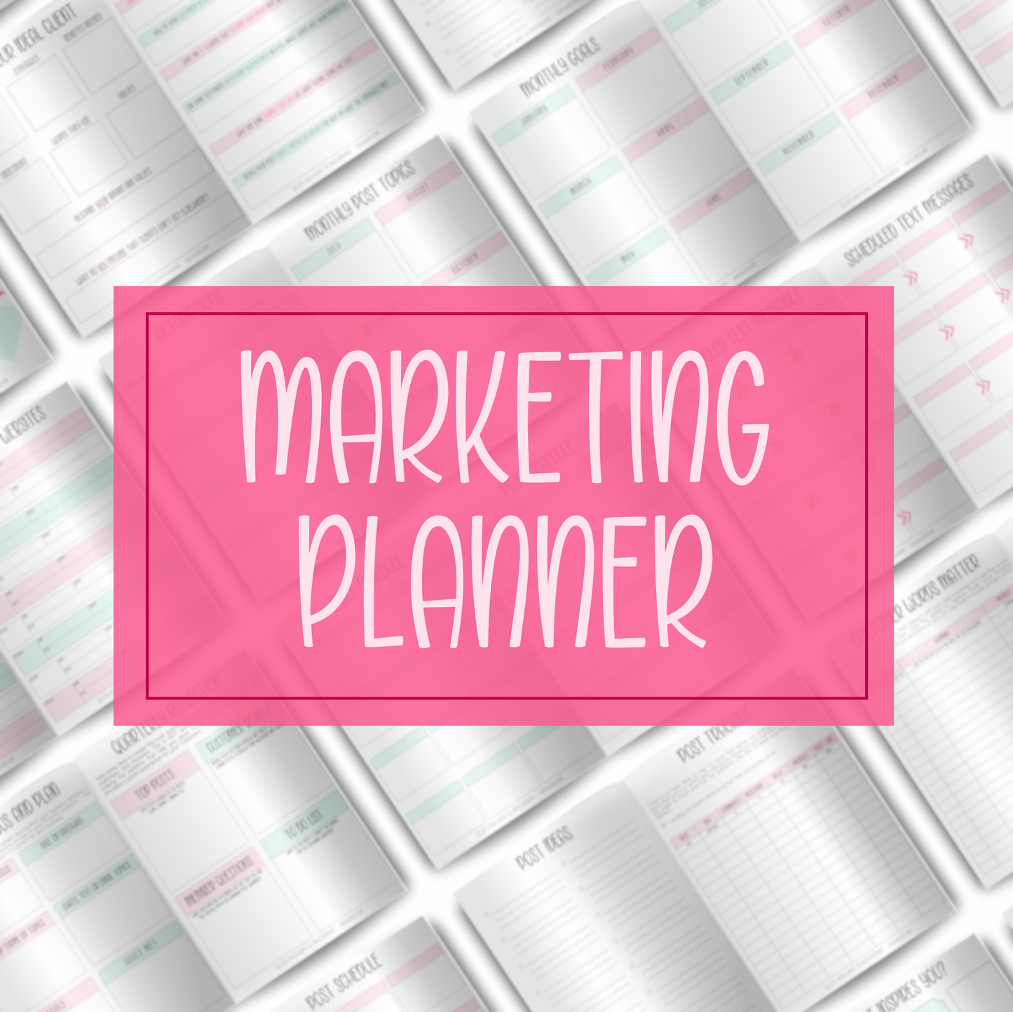 Marketing & Social Media Planner