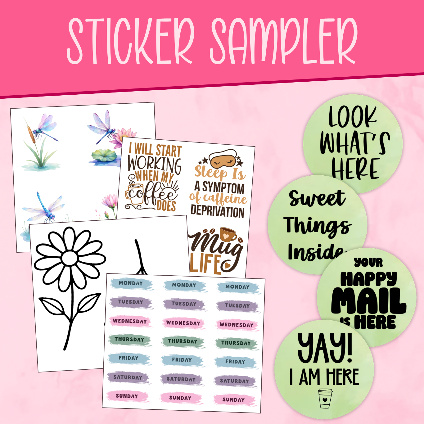 Sticker Sampler