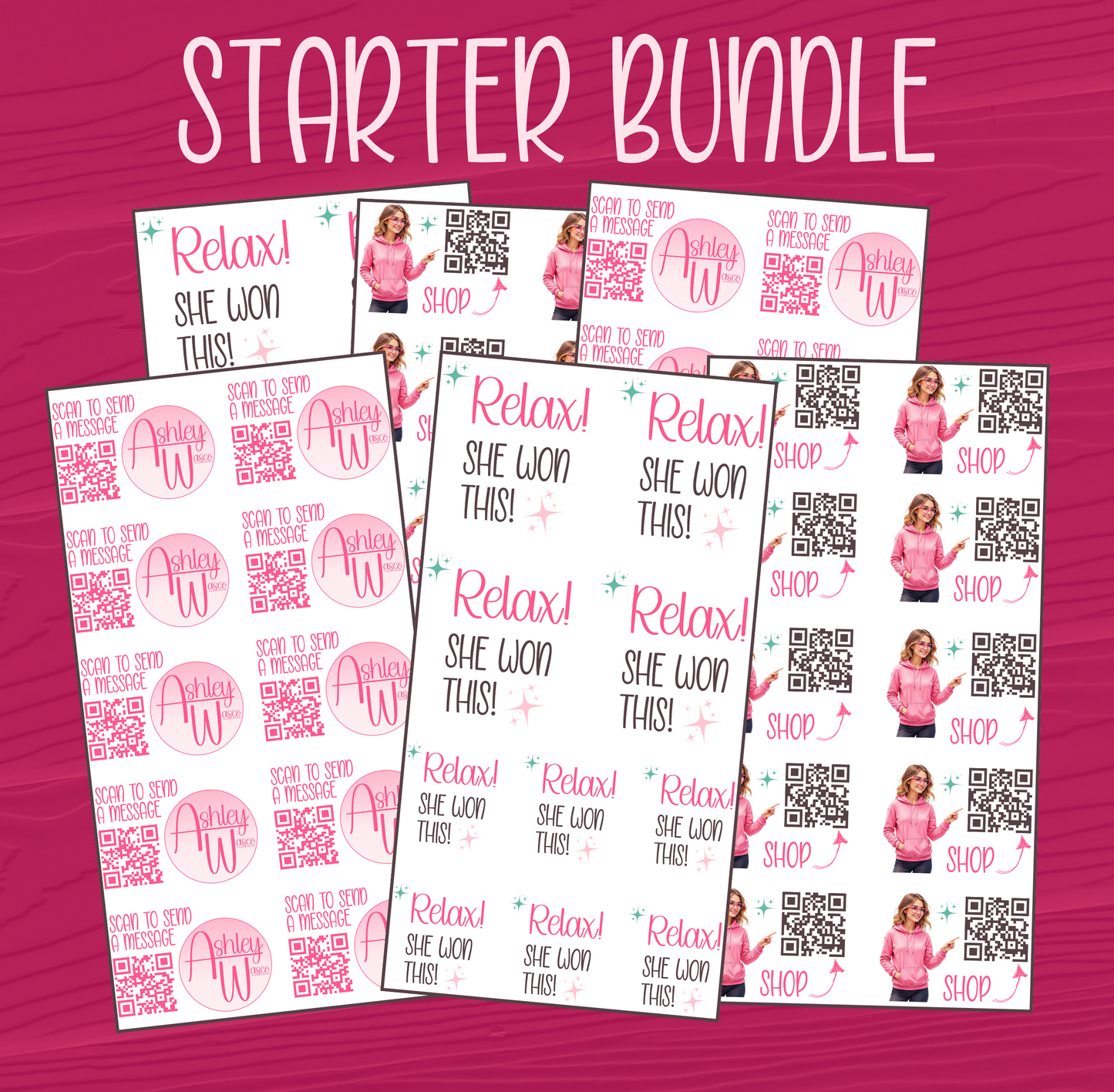 Custom Sticker Starter Bundle