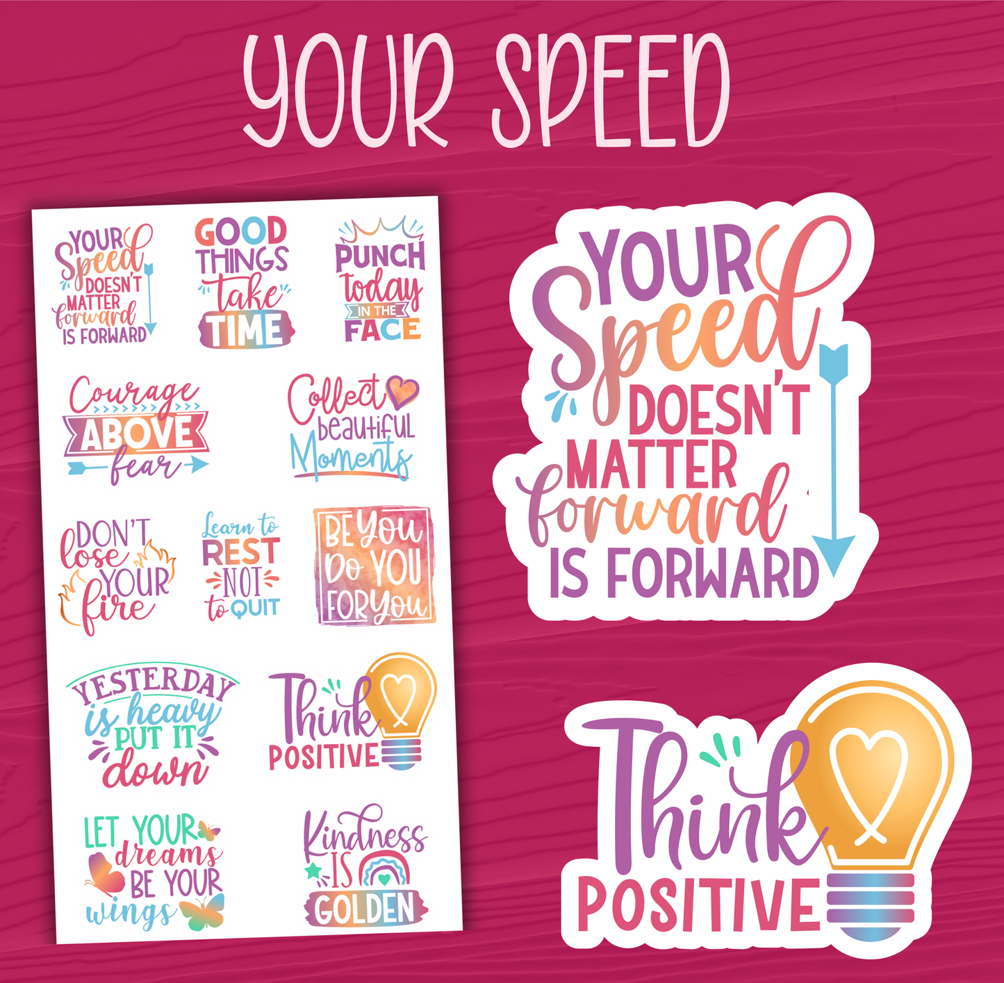 Your Speed Stickers