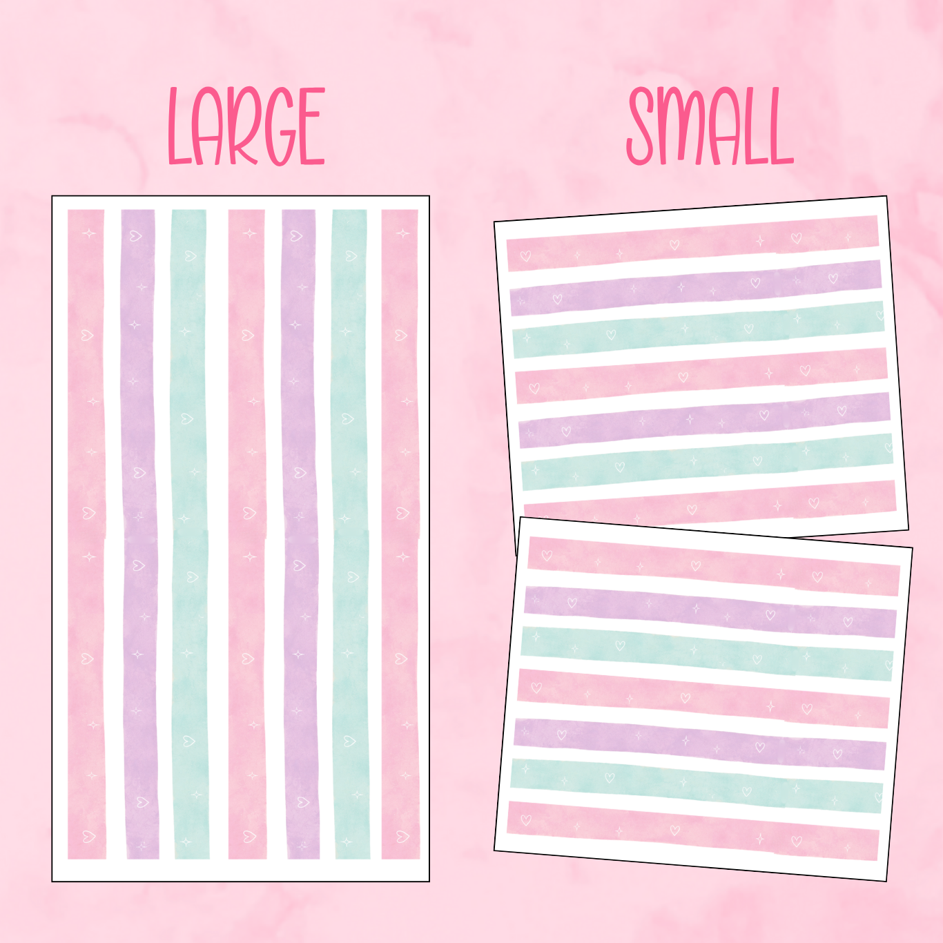 Pastel Everyday Washi Stickers
