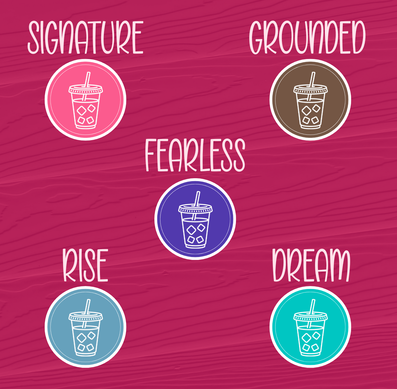 Drink Icon Stickers
