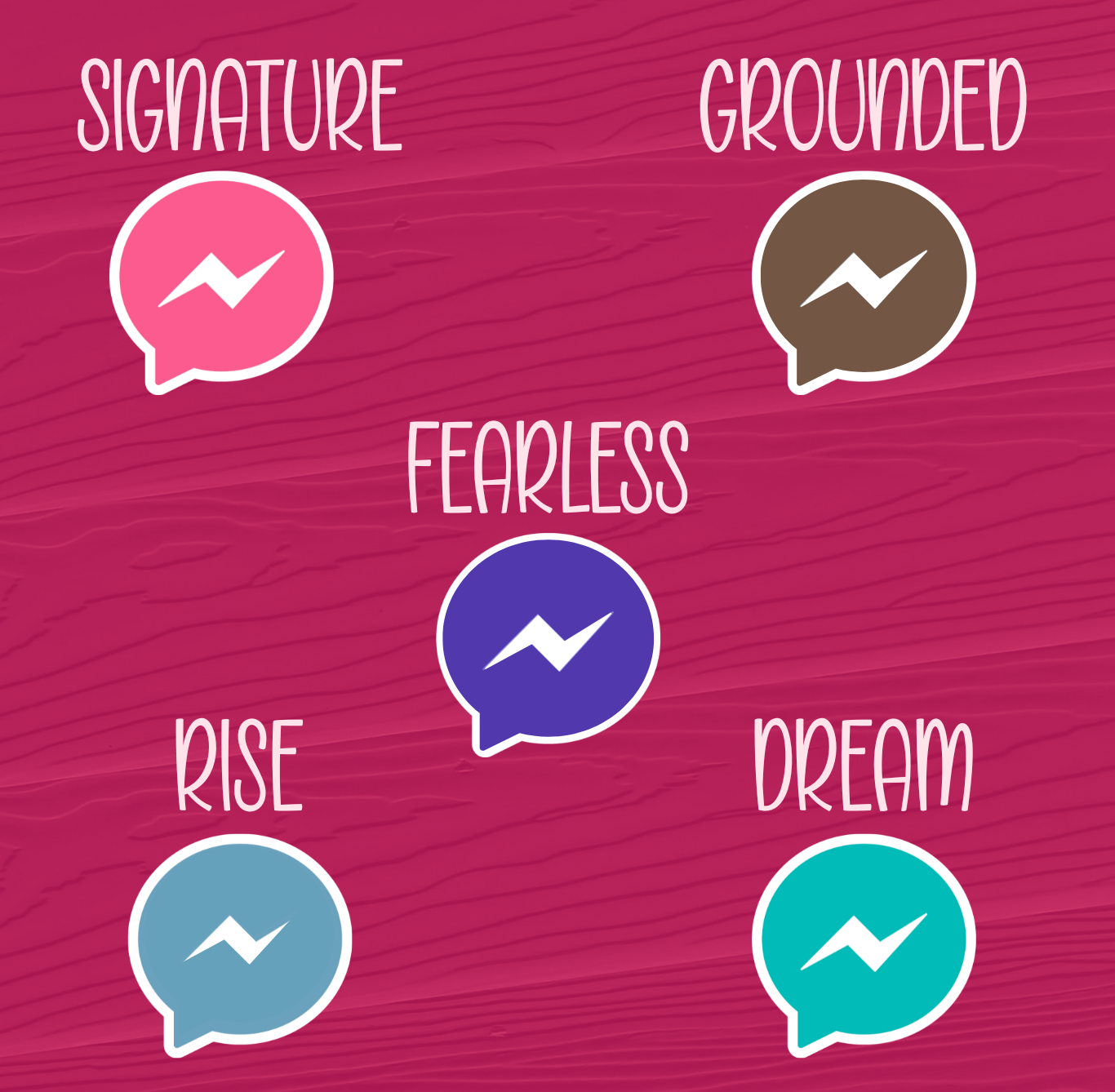 Messenger Icon Stickers