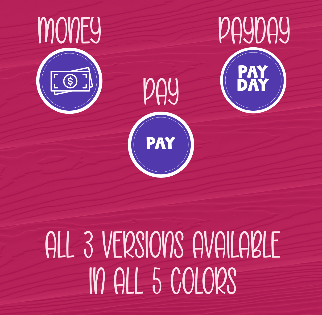 Payday Icon Stickers