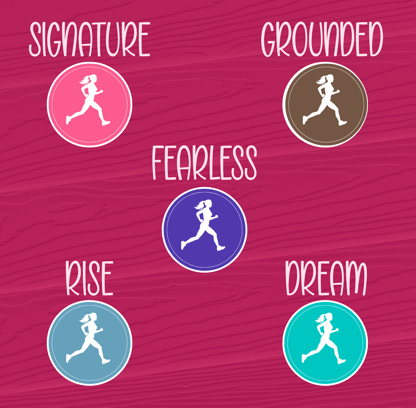 Running Icon Stickers