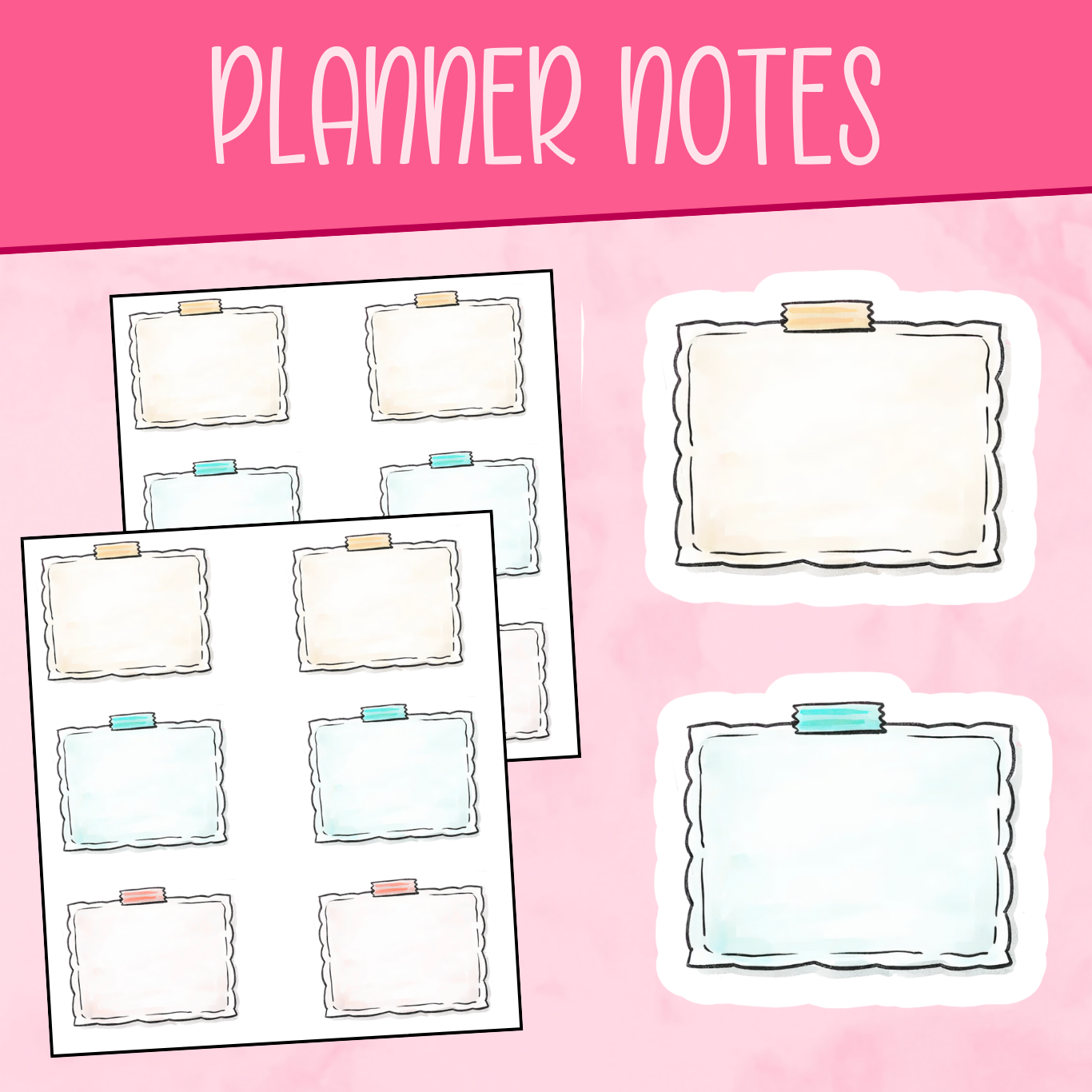 Planner Note Stickers