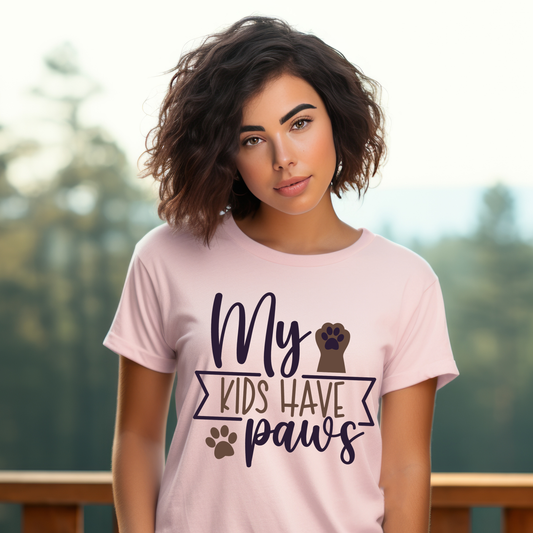 My Kids Have Paws Shirt