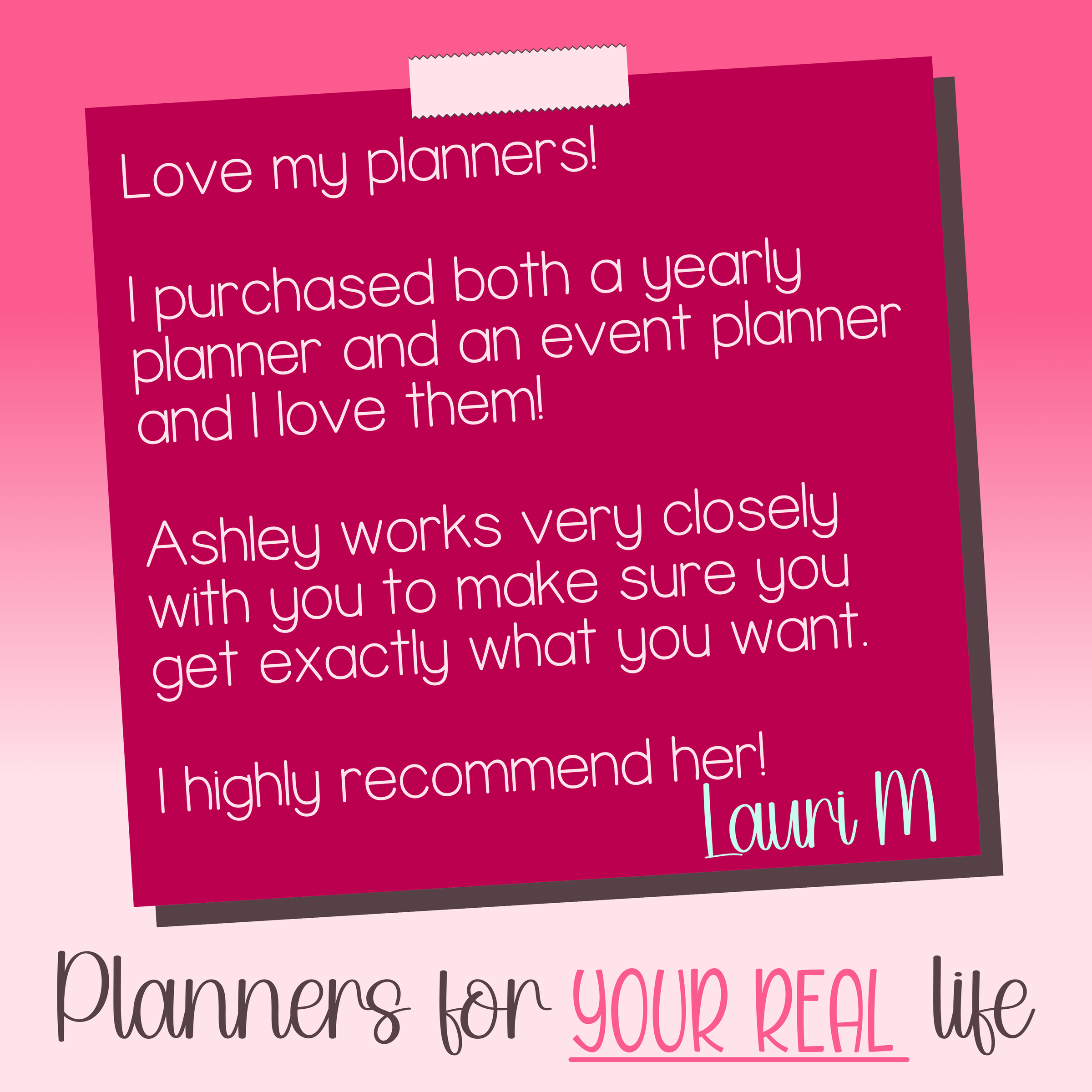 Custom Event Planner