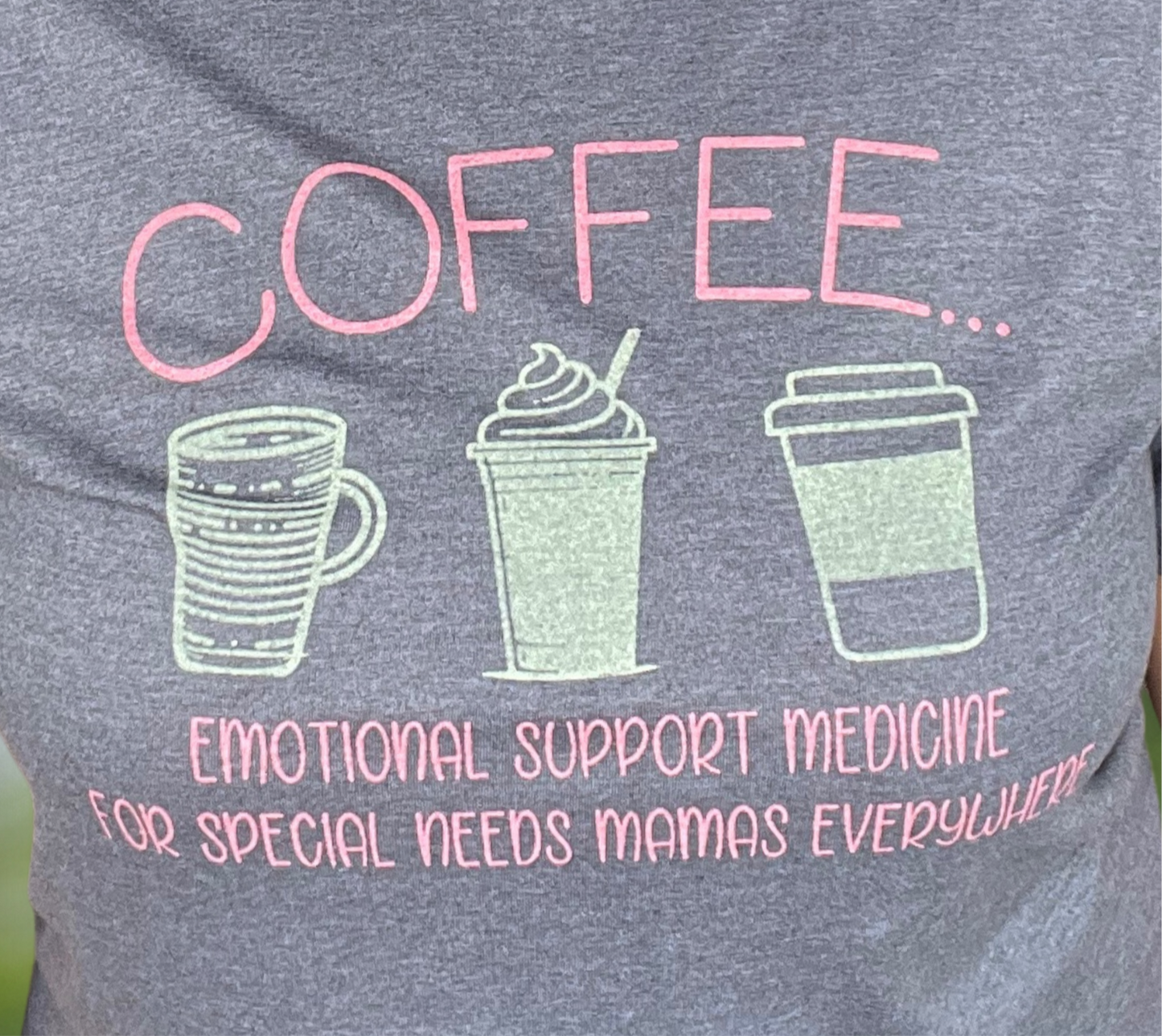 Coffee, Emotional Support Medicine Shirt