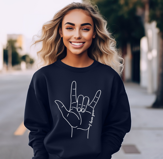 ASL I Love You Shirt