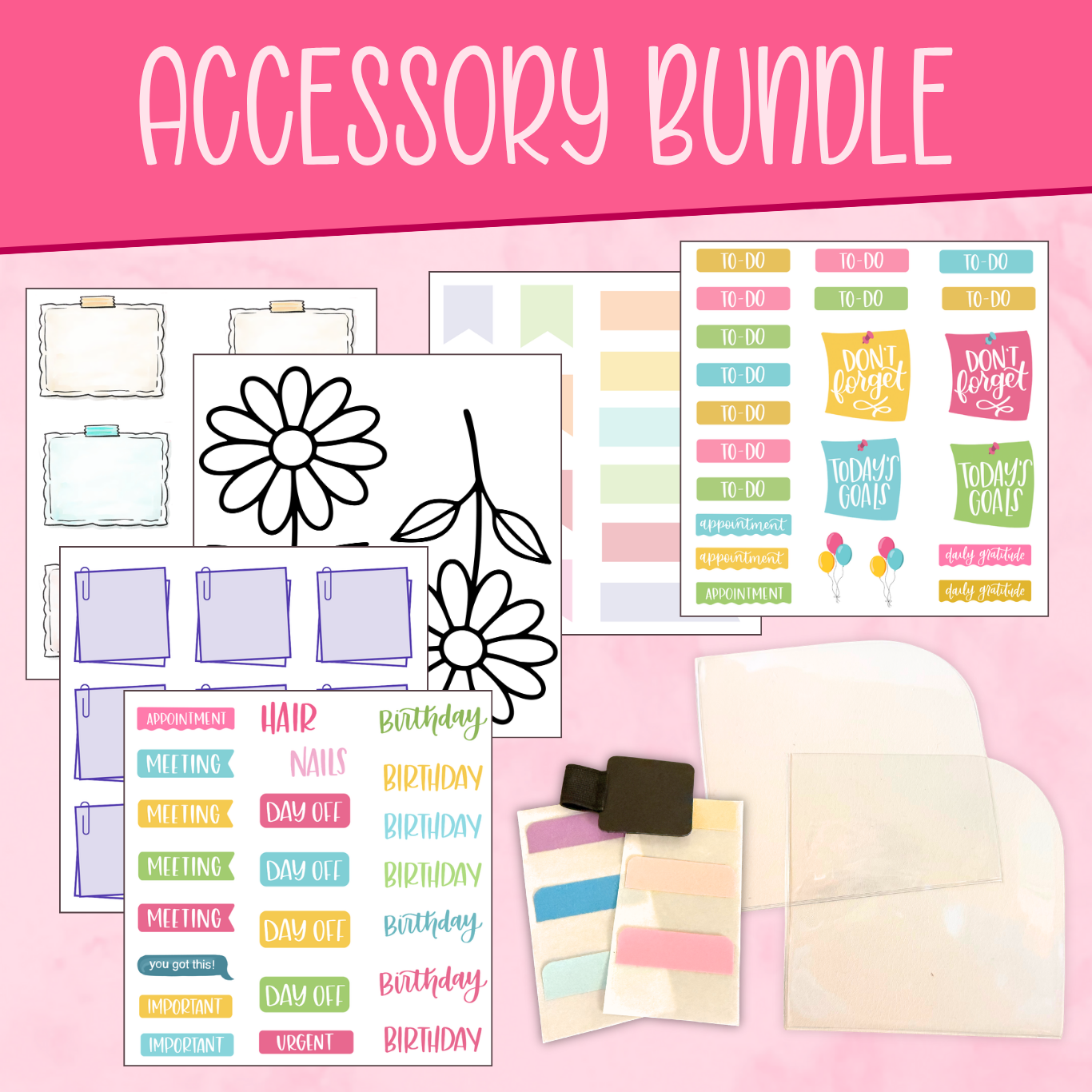 Planner Accessory Bundle