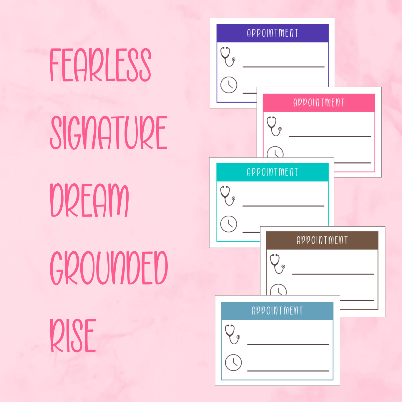Appointment Reminder Stickers