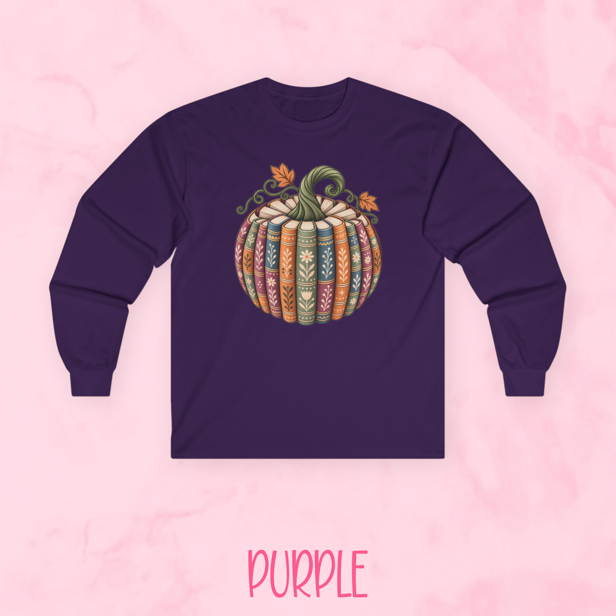 Book Pumpkin Shirt