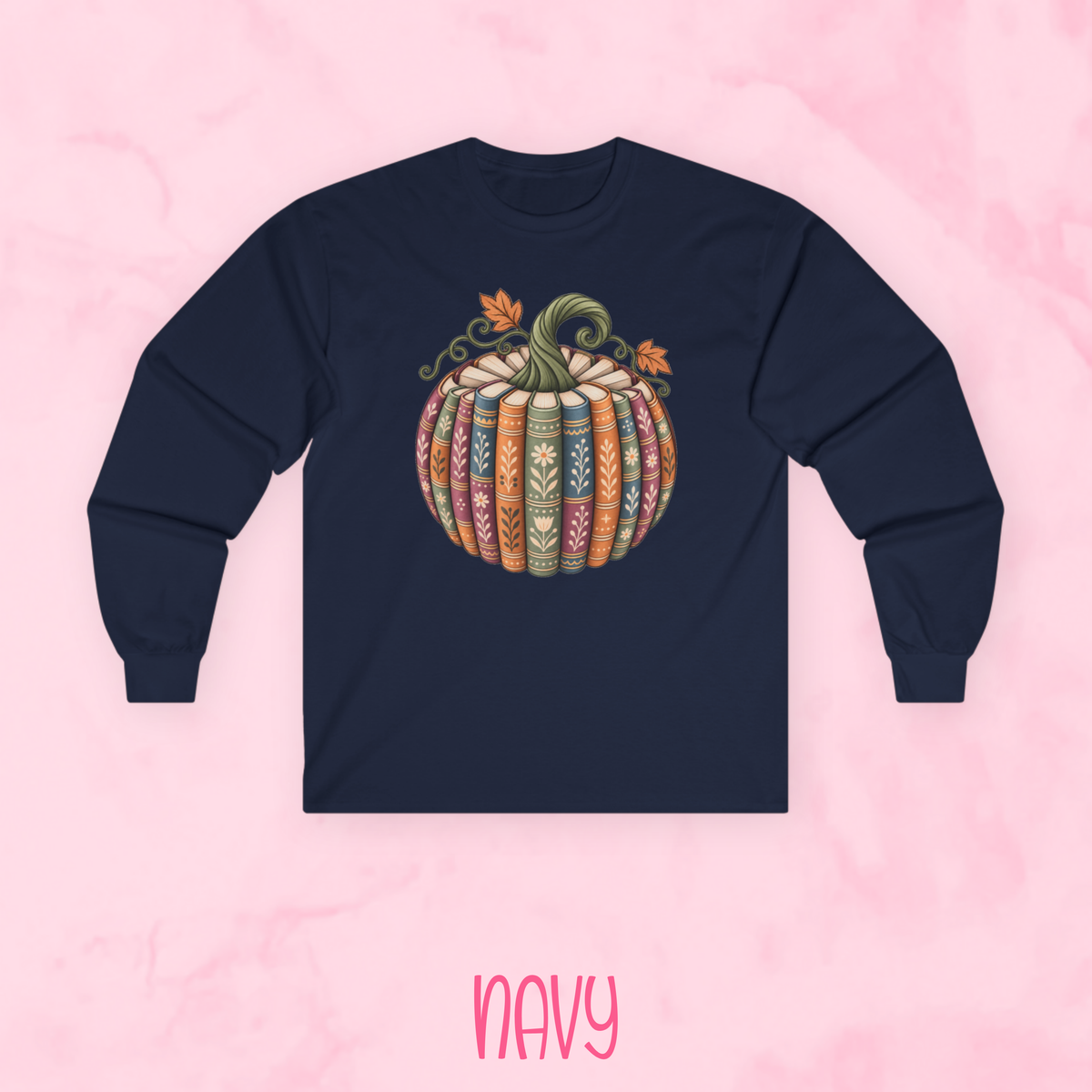 Book Pumpkin Shirt