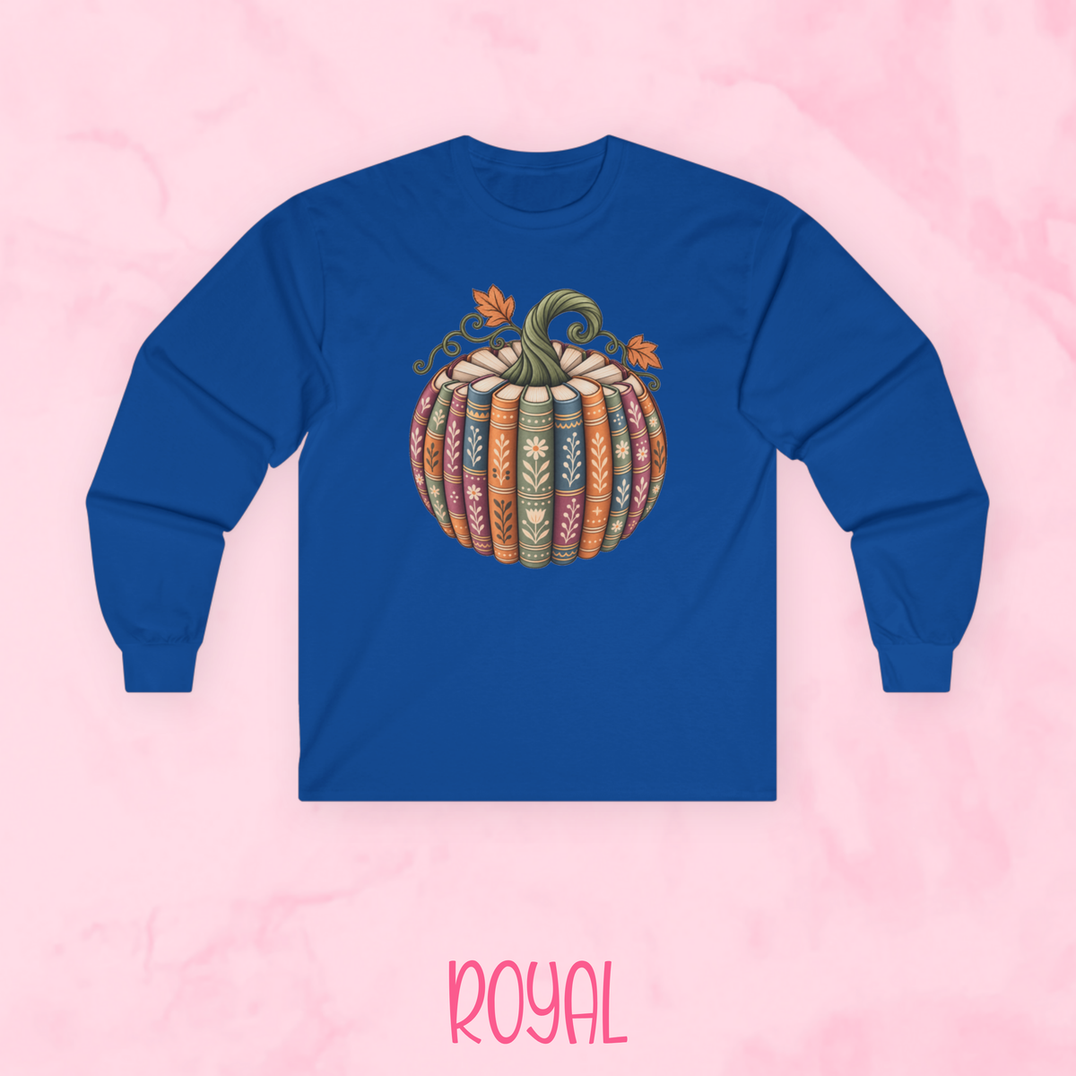 Book Pumpkin Shirt