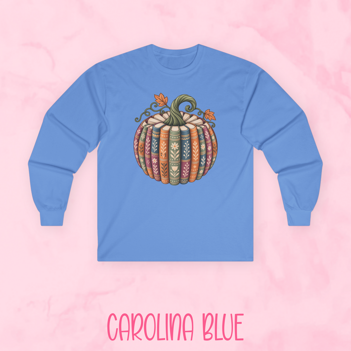 Book Pumpkin Shirt
