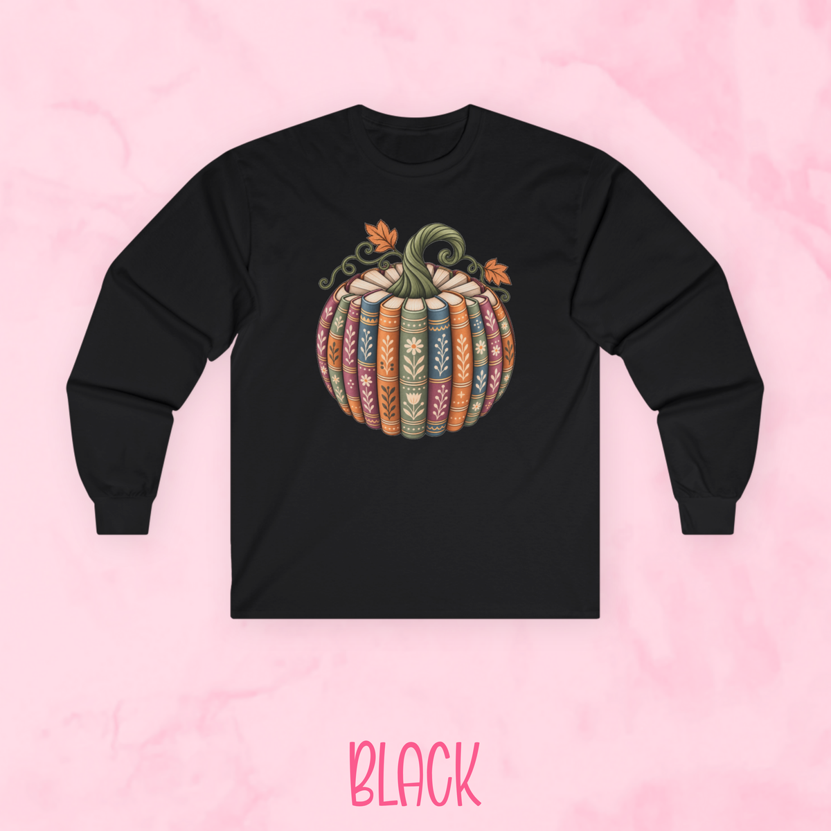 Book Pumpkin Shirt