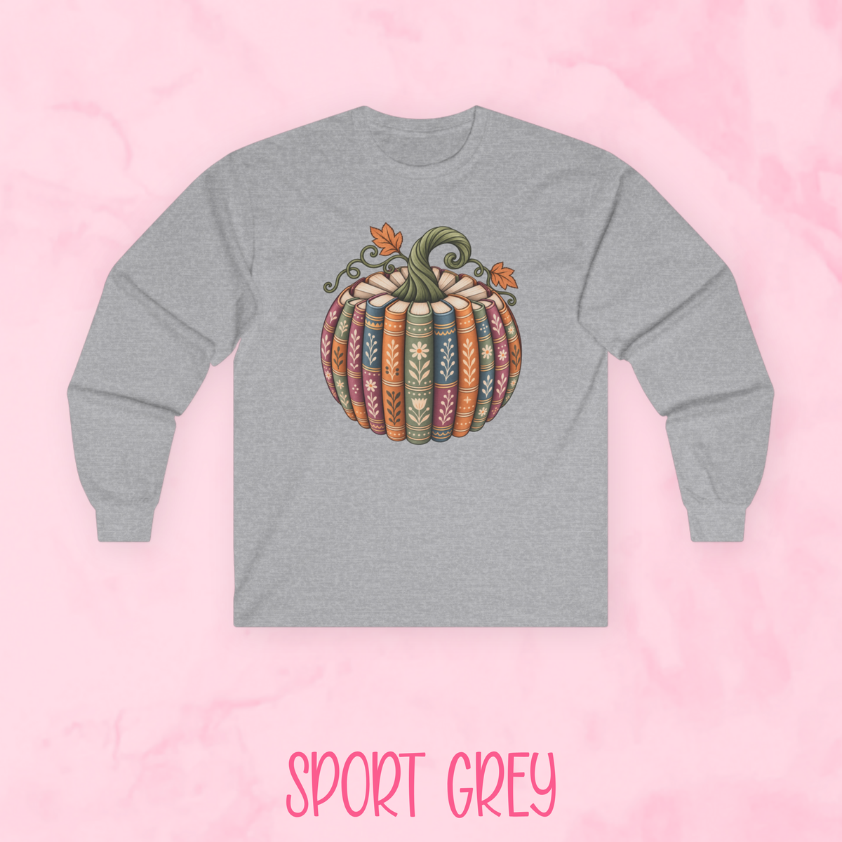 Book Pumpkin Shirt