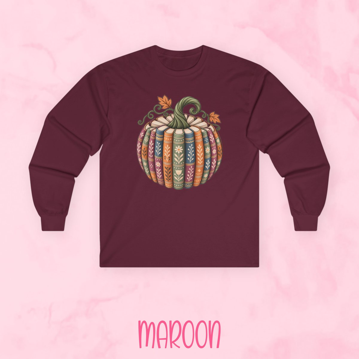 Book Pumpkin Shirt