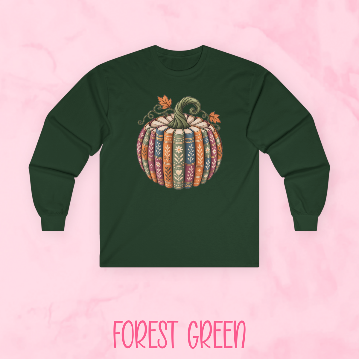 Book Pumpkin Shirt