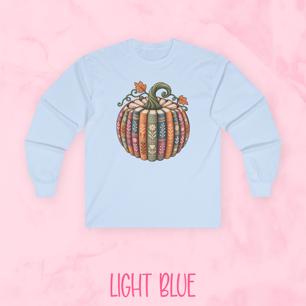 Book Pumpkin Shirt
