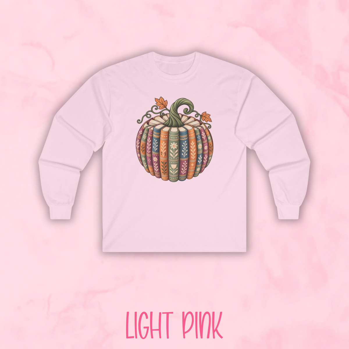 Book Pumpkin Shirt