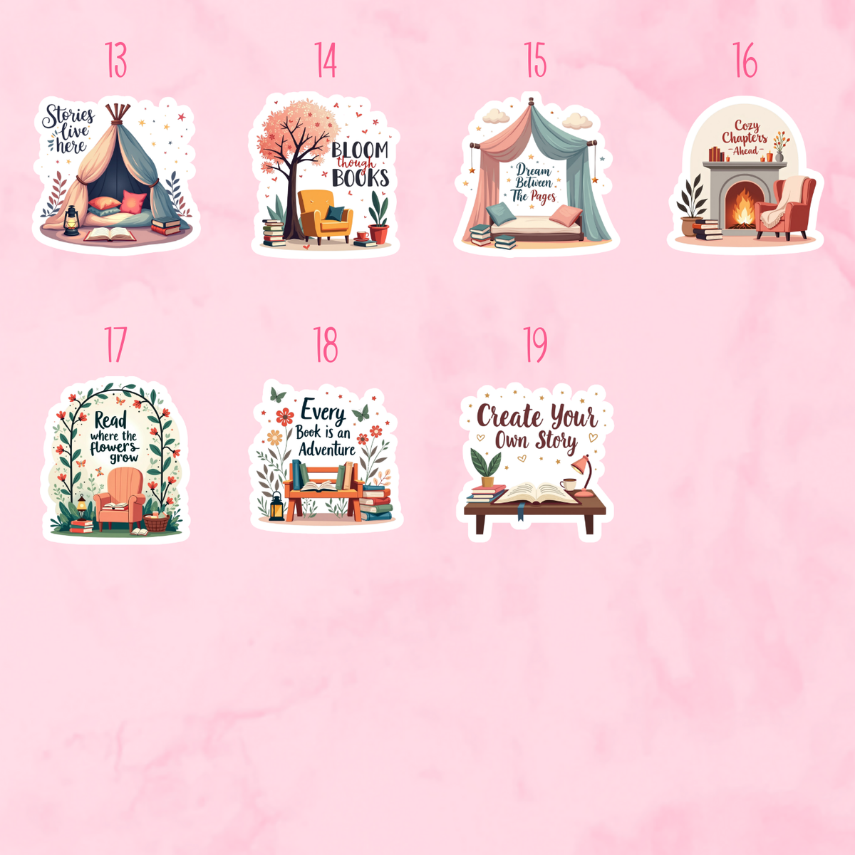 Books are Magic Decorative Magnets