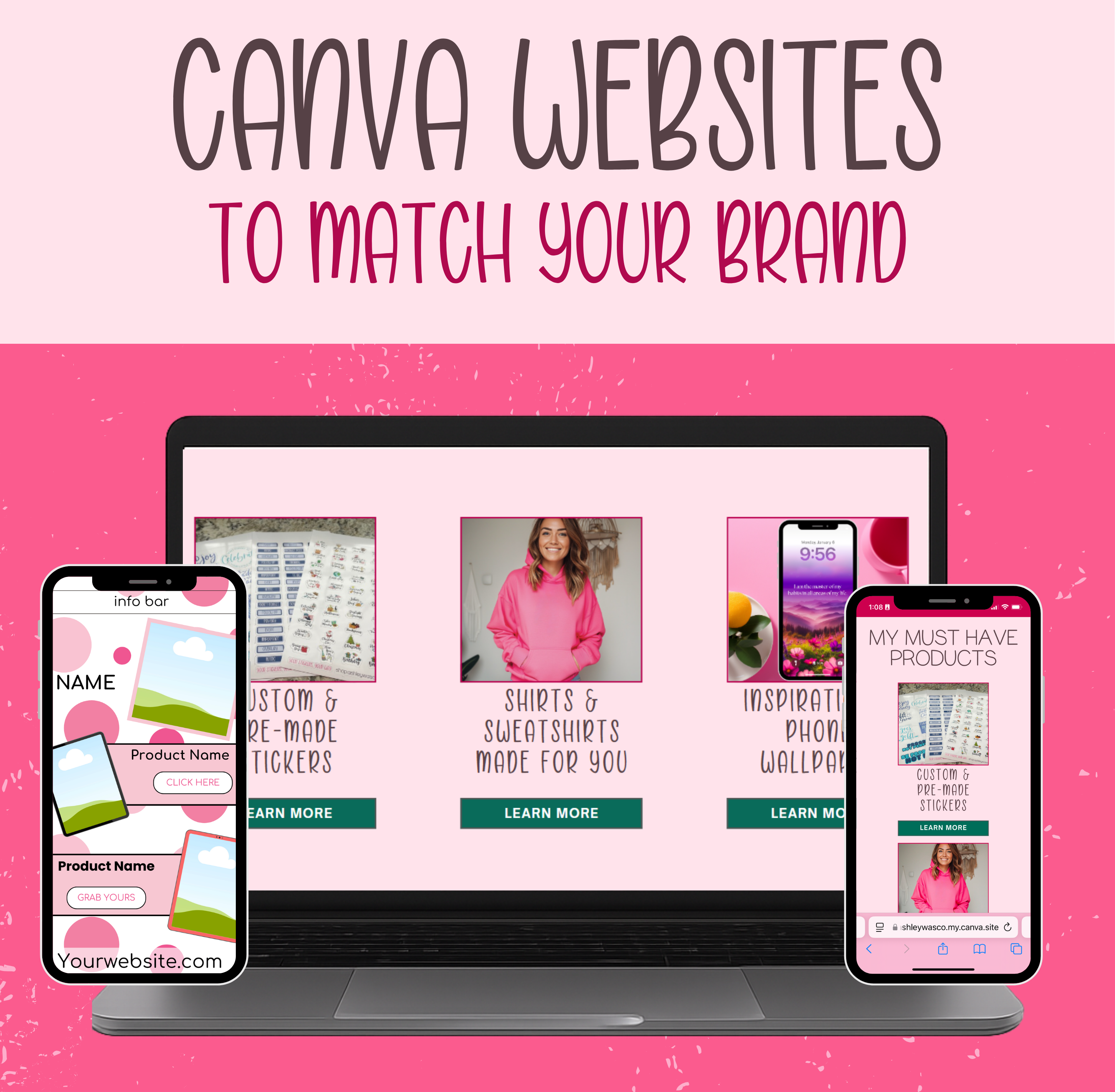 Canva Website Your Way
