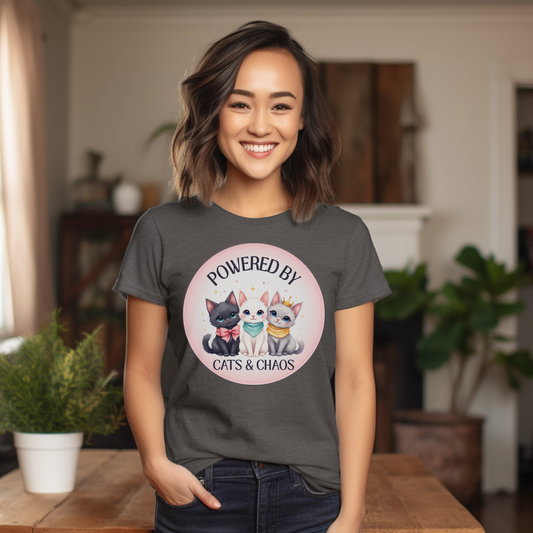 Cats & Chaos (circle) Shirt