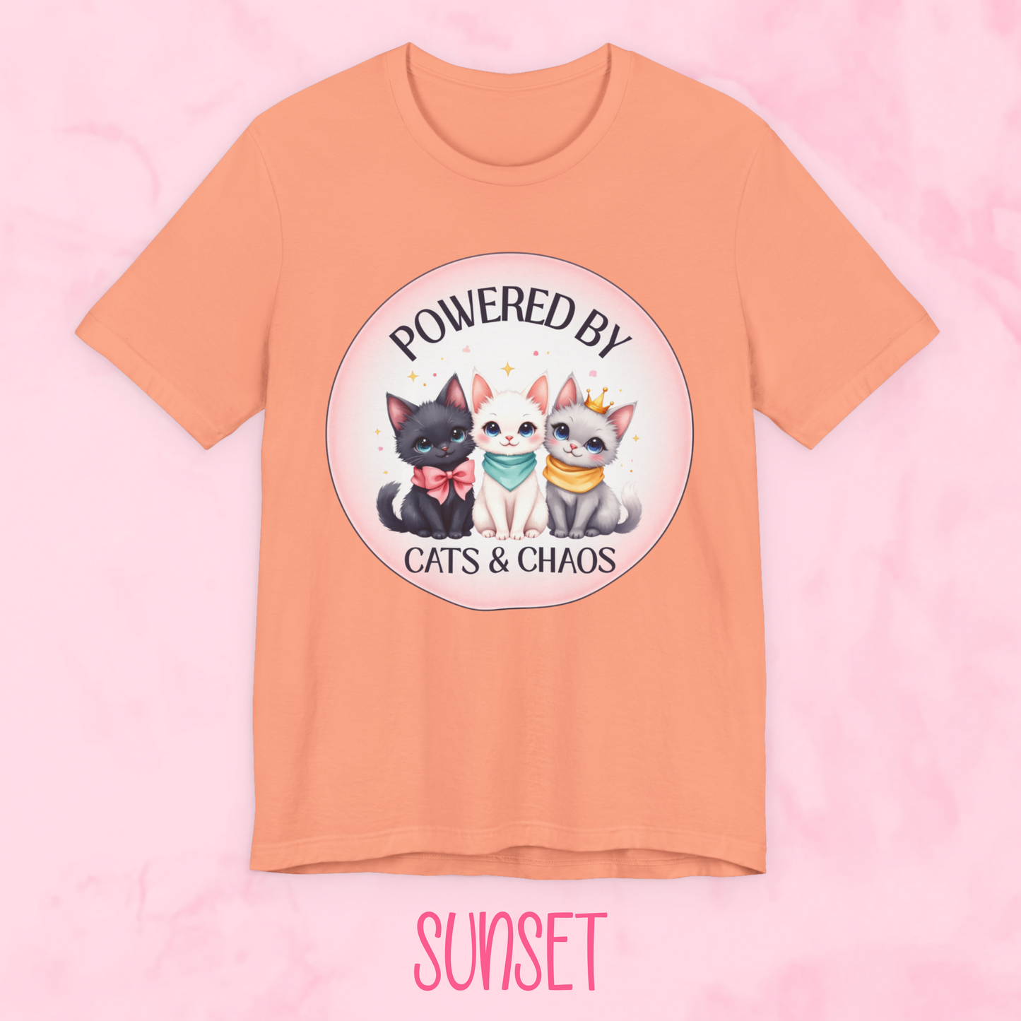Cats & Chaos (circle) Shirt