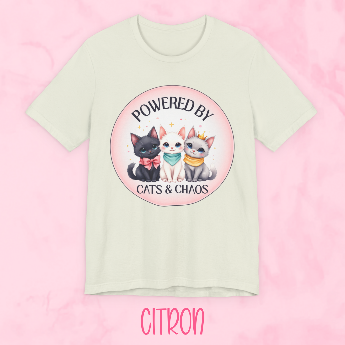 Cats & Chaos (circle) Shirt