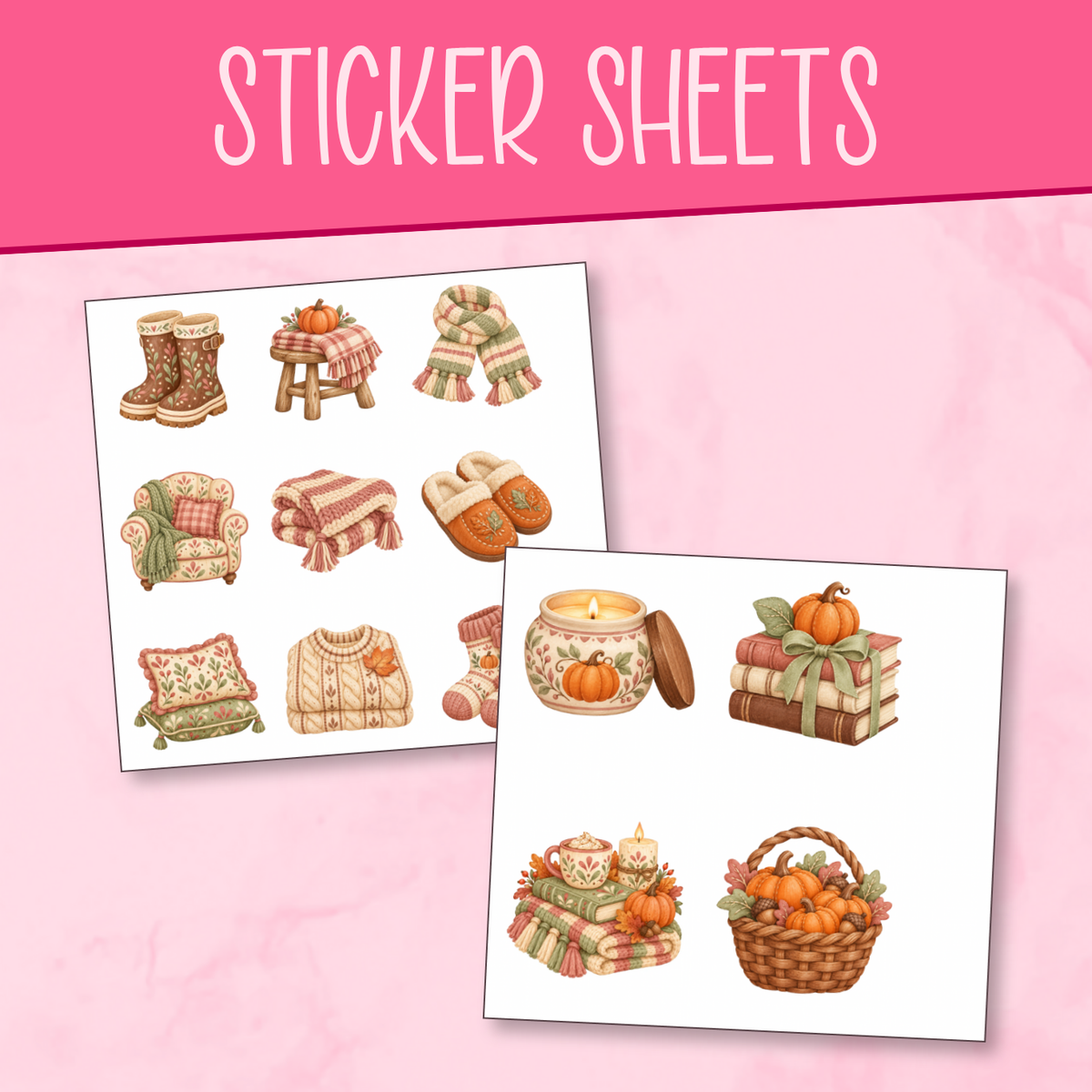 Cozy Fall Home Stickers