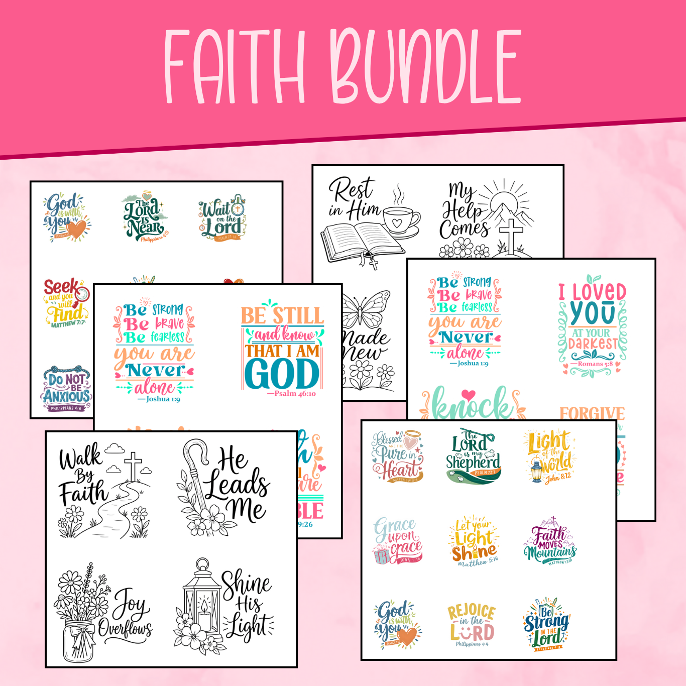 Faith Sticker Bundle