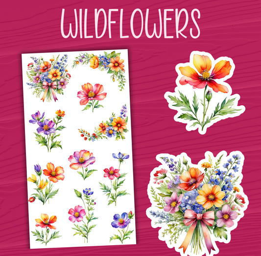Wildflower Stickers
