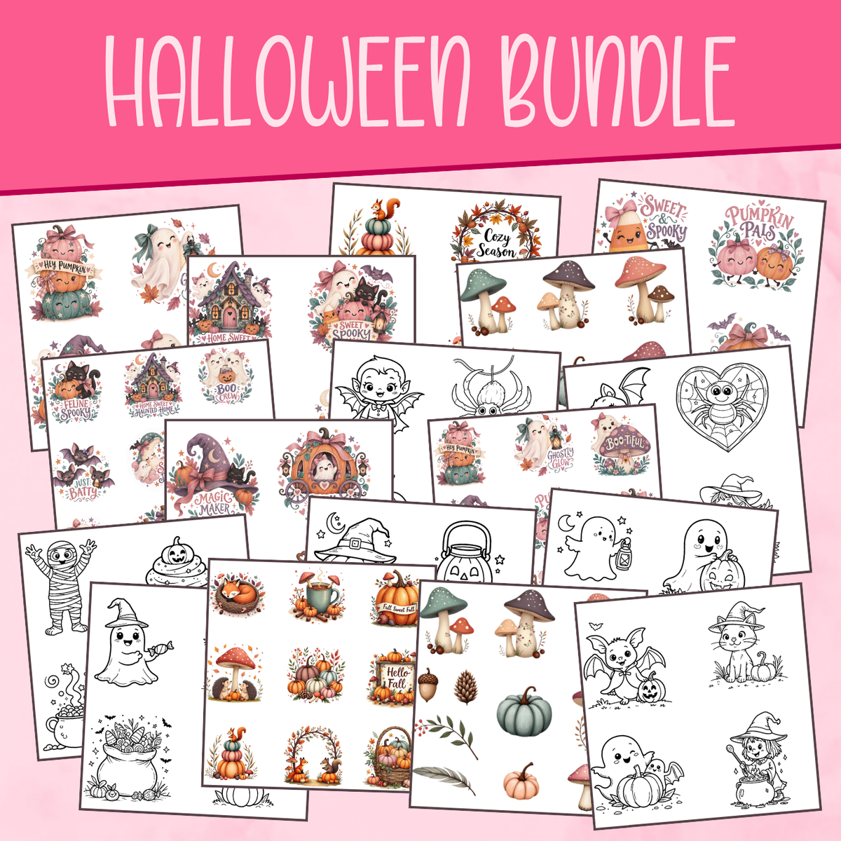 Halloween Sticker Bundle