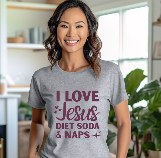 Jesus, Diet Soda & Naps Shirt
