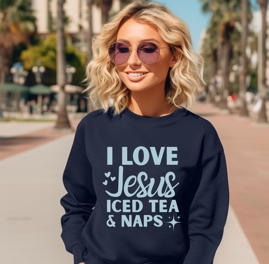 Jesus, Iced Tea & Naps Shirt
