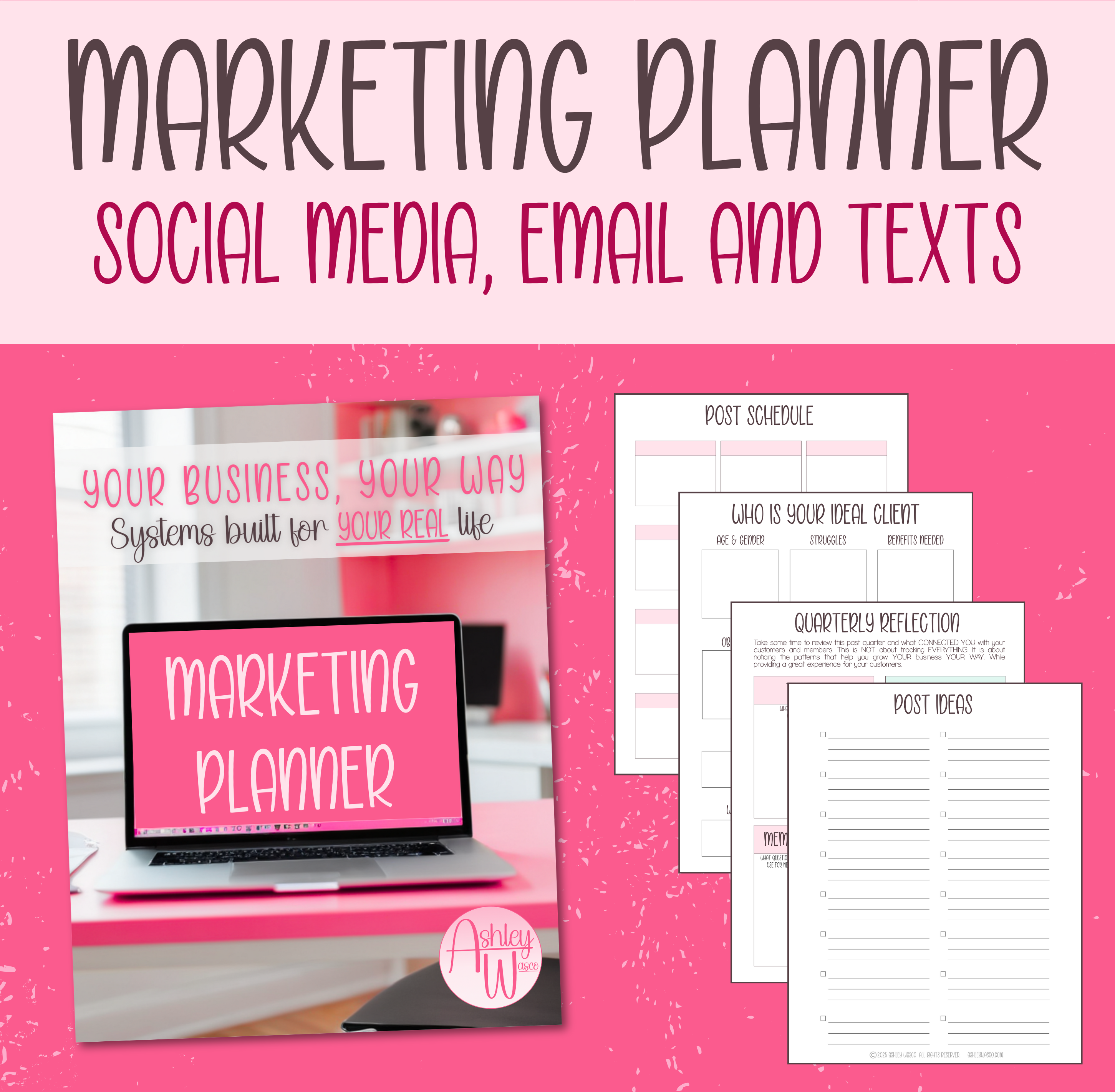 Marketing & Social Media Planner