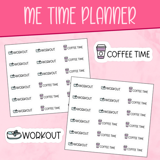 Me Time Planner Stickers